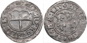 Reval Ferding 1557 - Heinrich von Galen (1551-1557)
2.52 g. XF-/XF- Mint luster. Livonian order. Haljak -.