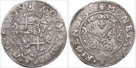 Riga Ferding 1561 - Gothard Kettler (1559-1562)
2.80g. VF/VF Haljak 376 3R. Very rare!
