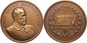 Russia - USSR medal Pyotr Tchaikovsky, 1951
Shkurko, Salykov 86. UNC Diameter 60mm. 120g. Tompac. Mintage 525+ pc. N.A. Sokolov.