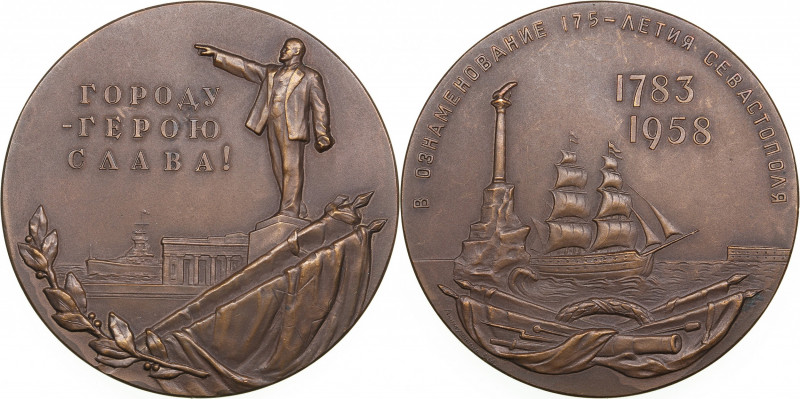 Russia - USSR medal 175 years since the founding of Sevastopol, 1958
Shkurko, Sa...