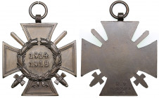 Germany Honour Cross WW1 1914-1918
15.33g. 43x38mm. UNC. R.V. Pforzheim № 5.