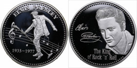 Medal Elvis Presley 1935-1977
31.28g. PROOF