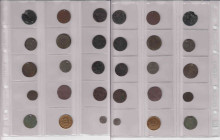 Coin lots: Estonia 1 kroon 1990, Sweden, Germany, Russia, Dorpat (15)
Various condition. Coins and tokens. Sold as is, no return.