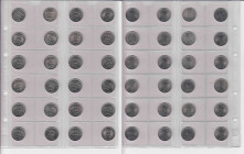 Coin lots: Estonia 1 kroon 1993, 1995 (24)
UNC. Sold as is, no return.