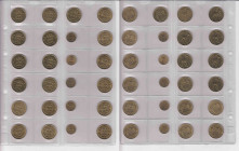 Coin lots: Estonia 10 senti 1994; 5 krooni 1993, 1994 (24)
UNC. Sold as is, no return.