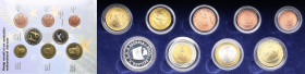 Estonia, Vatican souvenir euros, 3 sets
Sold as is, no return.