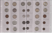 Coin lots: Sweden (15)
Various condition. Sold as is, no return.