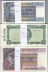 Burma 5,10 kyats 1965-73 (76)
UNC Pick 53, 57, 58.