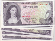 Colombia 2 pesos 1972 (15))
UNC Pick 413a.