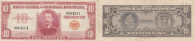 Dominican Republic 10 pesos 1962
F Pick 93.