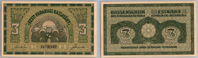 Estonia 3 marka 1919
UNC Pick 44.