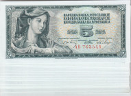 Yugoslavia 5 dinar 1968 (25)
UNC Pick 81a.