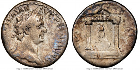 Trajan (AD 98-117). AR cistophorus (26mm, 6h). NGC Fine. Asia Minor (Ephesus?), ca. January-February AD 98. IMP NERVA CAES TRAIAN-AVG GERM P M TR P P ...
