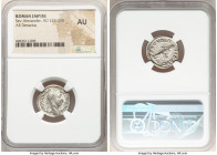 Severus Alexander (AD 222-235). AR denarius (19mm, 8h). NGC AU. Rome, AD 228-231. IMP SEV ALE-XAND AVG, laureate head of Severus Alexander right / ABV...