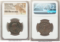 Maximus (AD 235/6-238). AE sestertius (28mm, 19.73 gm, 12h). NGC Fine 5/5 - 3/5, scratches. Rome, early AD 236-238. MAXIMVS CAES GERM, bare headed, dr...