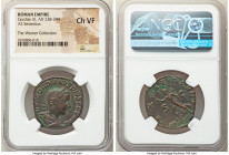 Gordian III (AD 238-244). AE sestertius (29mm, 11h). NGC Choice VF. Rome, AD 240. IMP GORDIANVS PIVS FEL AVG, laureate, draped, and cuirassed bust of ...