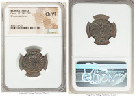 Carus (AD 282-283). BI antoninianus (22mm, 6h). NGC Choice VF. Rome, 3rd officina. IMP C M AVR CARVS P F AVG, radiate, cuirassed bust of Carus right, ...