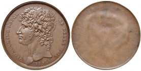 NAPOLI. Gioacchino Napoleone (1808-1815). Medaglia uniface. BR (g 14,63 - Ø 38,20 mm). D'Auria 86 per il dritto.
qFDC