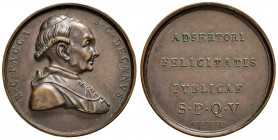 ROMA. Cardinale Bartolomeo Pacca (1756-1844). Medaglia 1830. BR (g 20,09 - Ø 34,00). Opus: Caputi. Wurzb 7047.
SPL