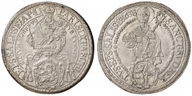 AUSTRIA. Salzburg. Paris Graf Lodron (1619-1653). Tallero 1638. AG (g 28,7). Dav. 3504.
qSPL