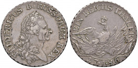 GERMANIA. PRUSSIA. Federico II (1740-1786). Tallero 1786 A. AG (g 21,93). KM 332.1.
BB+