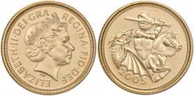 GRAN BRETAGNA. Elisabetta II (dal 1952). 1/2 Sterlina 2005. AU (g 3,99). KM 1064.
FDC