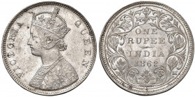 INDIA BRITANNICA. Vittoria (1837-1901). Rupia 1862. AG.(g 11,70). KM 473,1.
SPL/FDC