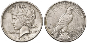 USA. Dollaro 1921 . AG (g 26,75). KM 150. R
BB