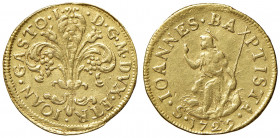 FIRENZE. Giovanni Gastone I De Medici (1723-1737) Fiorino 1729. AU (g 3,44). MIR 345/7. R. Probabile provenienza da montatura.
BB