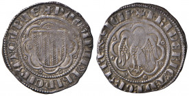 MESSINA. Federico III d'Aragona (1296-1337). Pierreale. AG (g 3,24). MIR 184. 
BB