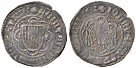 MESSINA. Giovanni d'Aragona (1458-1479). Carlino sigle I-I. AG (g 2,53). MIR 230/1. NC
BB