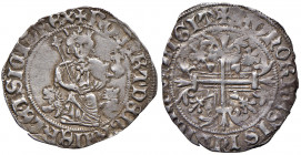 NAPOLI. Roberto d'Angiò (1309-1343). Gigliato. AG (g 3,96). MIR 28.
BB