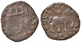 NAPOLI. Federico III d'Aragona (1496-1501). Cavallo. Sigla L. CU (g 1,21). MIR 110/9. R
MB/qBB