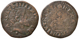 NAPOLI. Carlo V d'Asburgo (1516-1556). 2 Cavalli. CU (g 2,86). Magliocca 80. R
qBB