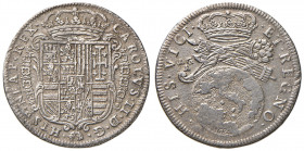 NAPOLI. Carlo II di Spagna (1674-1700). 20 Grana 1684. AG (g 5,54). Magliocca 16.
BB+