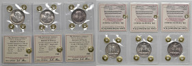 REGNO D'ITALIA. Vittorio Emanuele III (1900-1943). Lotto di 3 monete: 5 Lire 1927 * (1 Ros.) - 5 Lire 1927 ** (2 Ros). - 5 Lire 1930. AG .Gig. 74; 74a...
