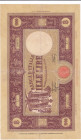 REGNO D'ITALIA. Banca d'Italia. 1.000 lire "M" Fascio. 06-02-1943. Gig.BI-45B. R. Restauro sul foro centrale e lungo le pieghe, scritta al rv.
MB