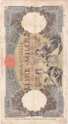 REGNO D'ITALIA. Banca d'Italia. 1.000 lire "Regine del mare". 15-03-1943. Gig.BI-46E. R.
MB