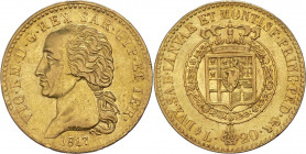 Regno di Sardegna - Torino - Vittorio Emanuele I (1802-1821) - 20 lire 1817 - Gig.13 - RARO (R)

mBB 

SPEDIZIONE SOLO IN ITALIA - SHIPPING ONLY I...