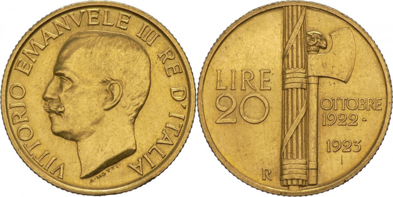 Regno d'Italia - Vittorio Emanuele III (1900-1943) - 20 lire "fascetto" 1923 - G...