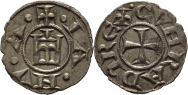 Genova - Periodo dei Consoli, Podestà e Capitani del Popolo (1139-1339) - denaro I° Tipo (IANVA) - MIR 16 - 0,81 g - Mi

SPL

SPEDIZIONE SOLO IN I...