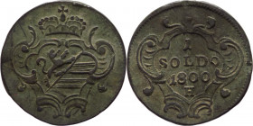 Gorizia - Francesco II (1792-1835) - soldo - 1800 - Gunzburg - KM# 39 - Cu

mBB

SPEDIZIONE SOLO IN ITALIA - SHIPPING ONLY IN ITALY