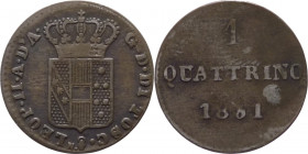 Granducato di Toscana - Leopoldo II di Lorena (1824-1859) - 1 quattrino 1851 - Gig. 117 - 0,99 g - Cu 

BB 

SPEDIZIONE SOLO IN ITALIA - SHIPPING ...