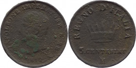 Milano - Napoleone I Re d'Italia (1805-1814) - 3 centesimi 1812 - Pag. 84 - Cu

B 

SPEDIZIONE SOLO IN ITALIA - SHIPPING ONLY IN ITALY
