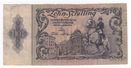 Austria - repubblica (dal 1945) - 10 schilling - N° serie: 1557 96263 - 1950 - KK# 236

BB 

SPEDIZIONE SOLO IN ITALIA - SHIPPING ONLY IN ITALY