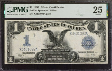 Fr. 236. 1899 $1 Silver Certificate. PMG Very Fine 25.

Speelman - $White signature combination.

Estimate: $150.00 - $200.00