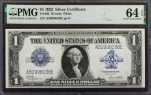 Fr. 238. 1923 $1 Silver Certificate. PMG Choice Uncirculated 64 EPQ.

A nearly Gem example of this popular design type.

Estimate: $100.00 - $150....