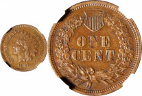 1869 Indian Cent. AU-50 BN (NGC).

PCGS# 2094. NGC ID: 227T.