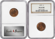 1878 Indian Cent. MS-64 RB (NGC).

PCGS# 2130. NGC ID: 2285.