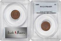 1885 Indian Cent. Proof-64 BN (PCGS).

PCGS# 2342. NGC ID: 22A6.